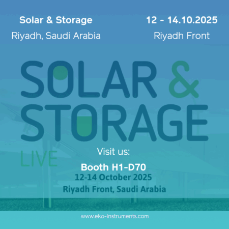EKO Instruments at Solar & Storage Riyadh