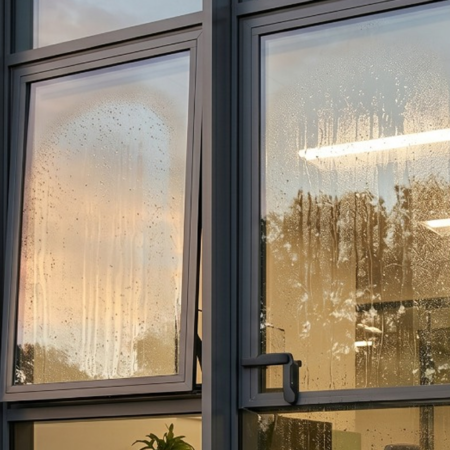 Heat Flux sensor being used on Glazing and Windows