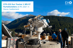 EKO Sun Tracker in Davos Intercomparison 2021. Calibration of reference solar irradiance instruments. Sun Trackers.