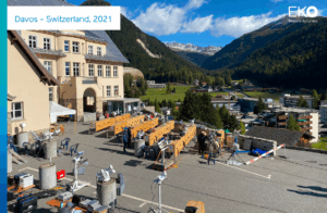 EKO Sun Tracker in Davos Intercomparison 2021 Calibration of reference solar irradiance instruments. Sun Trackers.