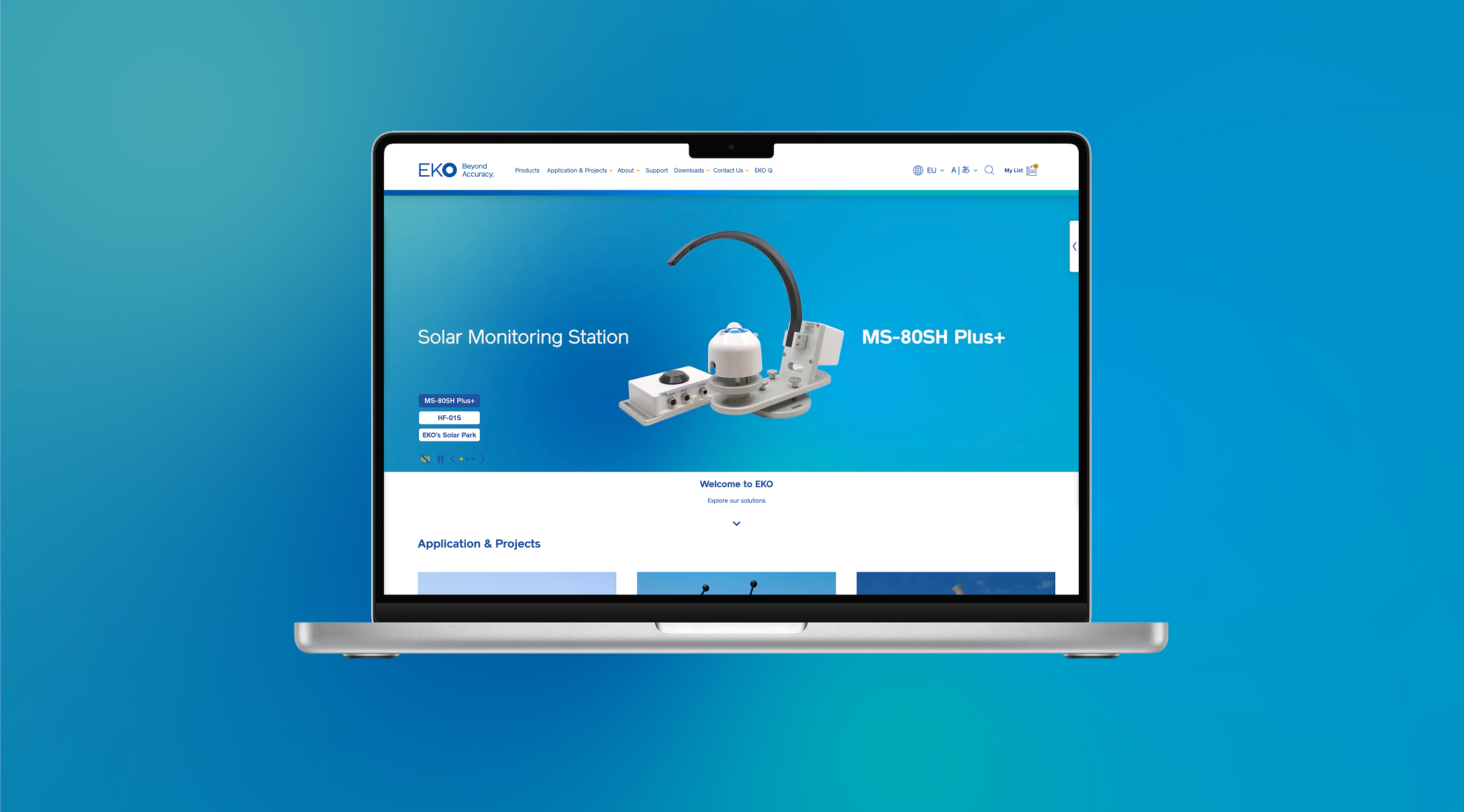 EKO Instruments New Website