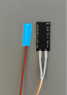 Heat flux sensors used in combination with temperature sensors to determine a building component’s R-value (thermal resistance) and U-value (thermal transmittance)